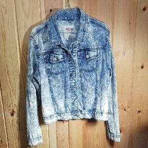 Mossimo Bleach Washed Denim Jacket